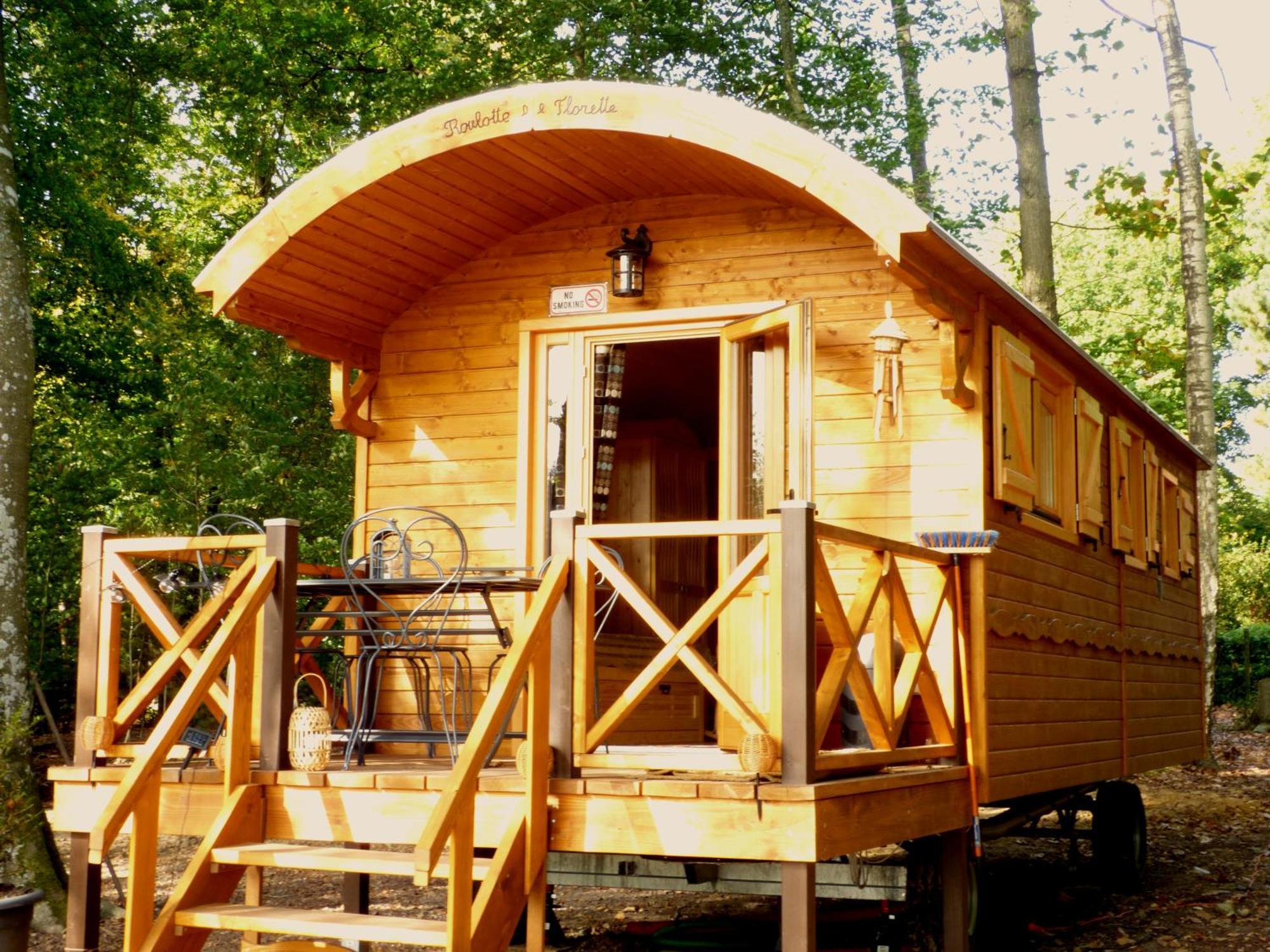 Roulotte Les Deux Geais Villa Sainte-Opportune-du-Bosc Ngoại thất bức ảnh